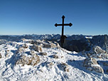 Gipfelkreuz des Fockenstein