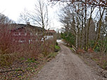 Kurz vor dem Weiler Engelsberg biegen wir rechts ab...