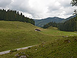 Blick zur Dorfnerhütte