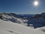 Wunderschön ist links am Horizont der Großvenediger zu sehen