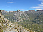 Blick zum Piz Alv und zur Lagalb-Talstation