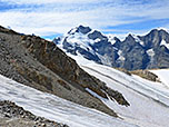 Blick zum Piz Bernina