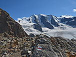 Blick zum Piz Palü