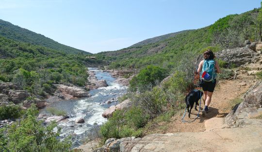 Wandern und Baden im Fangotal auf Korsika