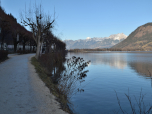 Rechts im Bild wird nun das Breithorn sichtbar